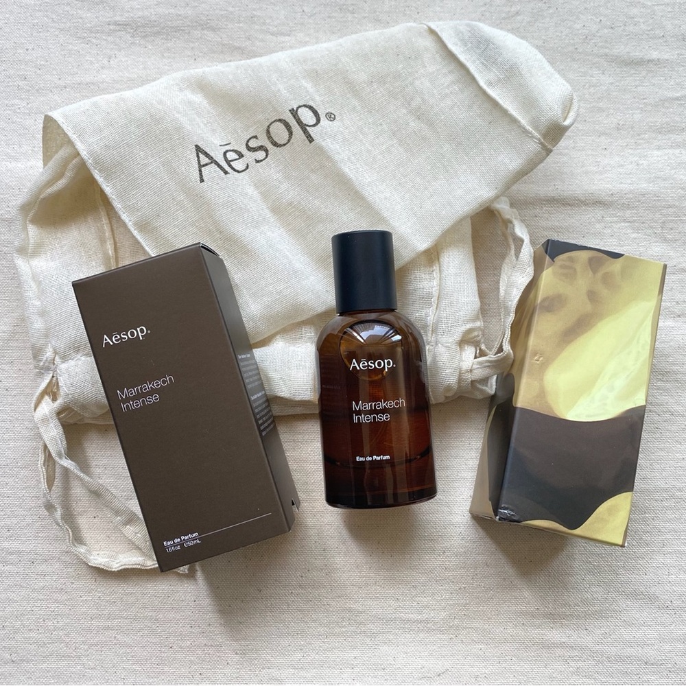 Aesop Marrakech Intense EDP 50 mL Brand New With Linen Bag